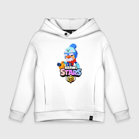 Детское худи Oversize хлопок с принтом BRAWL STARS GALE. в Ухте, френч-терри — 70% хлопок, 30% полиэстер. Мягкий теплый начес внутри —100% хлопок | боковые карманы, эластичные манжеты и нижняя кромка, капюшон на магнитной кнопке | Тематика изображения на принте: 8 bit | brawl stars | crow | gale | leon | leon shark | max | mecha | mecha crow | mr.p | sally leon | shark | tara | virus 8 bit | werewolf leon | акула | берли | бравл старс | ворон | макс | оборотень