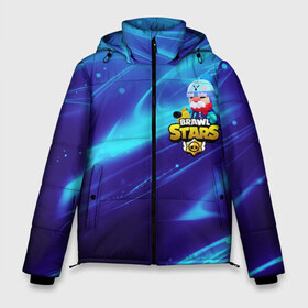Мужская зимняя куртка 3D с принтом GALE BRAWL STARS в Ухте, верх — 100% полиэстер; подкладка — 100% полиэстер; утеплитель — 100% полиэстер | длина ниже бедра, свободный силуэт Оверсайз. Есть воротник-стойка, отстегивающийся капюшон и ветрозащитная планка. 

Боковые карманы с листочкой на кнопках и внутренний карман на молнии. | brawl | brawl stars | brawl stars gale | clash | бравл старс | бравл старс гэйл | бравлер | гэйл | игра | мобильные игры