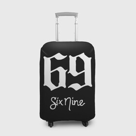 Чехол для чемодана 3D с принтом 6ix9ine Tekashi в Ухте, 86% полиэфир, 14% спандекс | двустороннее нанесение принта, прорези для ручек и колес | 6ix9ine | gooba | gummo | hip hop | keke | rap | sixnine | tekashi | worldstar | даниэль эрнандес | найн | сикс | сикснайн | такеши
