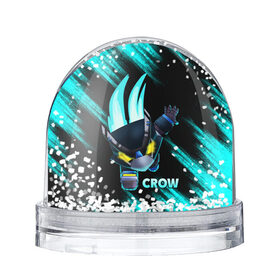 Снежный шар Brawl Stars CROW: в Ухте, Пластик | Изображение внутри шара печатается на глянцевой фотобумаге с двух сторон | 8 bit | 8 бит | bibi | brawl | brawl stars | crow | leon | spike | sprout | stars | бравл | бравл старс | браво старс | игра | компьютерная | кров | леон | онлайн | старс