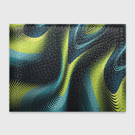 Обложка для студенческого билета с принтом Wave в Ухте, натуральная кожа | Размер: 11*8 см; Печать на всей внешней стороне | abstraction | color | fashion | rastr | wave | абстракция | волна | мода | растр | цвет