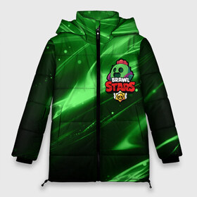 Женская зимняя куртка 3D СПАЙК BRAWL STARS: в Ухте, верх — 100% полиэстер; подкладка — 100% полиэстер; утеплитель — 100% полиэстер | длина ниже бедра, силуэт Оверсайз. Есть воротник-стойка, отстегивающийся капюшон и ветрозащитная планка. 
Боковые карманы с листочкой на кнопках и внутренний карман на молнии | brawl stars spike | spike | бравл старс спайк | бравлер | кактус | спайк | спайк brawl stars