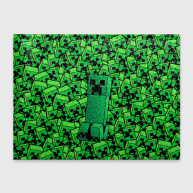 Обложка для студенческого билета с принтом MINERCRAFT в Ухте, натуральная кожа | Размер: 11*8 см; Печать на всей внешней стороне | creeper | creepers | minercraft | алмаз | крипер | криперы | маин | майн | майн крафт | майнкрафт