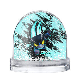 Снежный шар Brawl Stars CROW: в Ухте, Пластик | Изображение внутри шара печатается на глянцевой фотобумаге с двух сторон | 8 bit | 8 бит | bibi | brawl | brawl stars | crow | leon | spike | sprout | stars | бравл | бравл старс | браво старс | игра | компьютерная | кров | леон | онлайн | старс