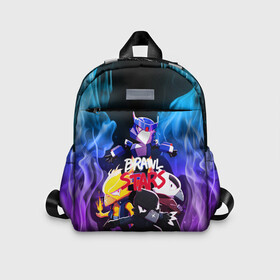 Детский рюкзак 3D с принтом Brawl Stars CROW в Ухте, 100% полиэстер | лямки с регулируемой длиной, сверху петелька, чтобы рюкзак можно было повесить на вешалку. Основное отделение закрывается на молнию, как и внешний карман. Внутри дополнительный карман. По бокам два дополнительных кармашка | 8 bit | 8 бит | bibi | brawl | brawl stars | crow | leon | spike | sprout | stars | бравл | бравл старс | браво старс | игра | компьютерная | кров | леон | онлайн | старс