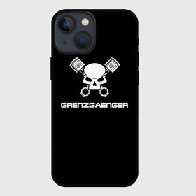 Чехол для iPhone 13 mini с принтом Grenzgaenger в Ухте,  |  | Тематика изображения на принте: grenzgaenger | авто | байк | байкер | гонки | гонщик | двигатель | механик | мото | поршень | череп