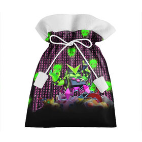 Подарочный 3D мешок с принтом Virus 8-Bit в Ухте, 100% полиэстер | Размер: 29*39 см | 8 bit | brawl stars virus 8 bit | virus | virus 8 bit | бравл старс вирус | бравл старс вирус 8 бит | вирус 8 бит | восемь бит
