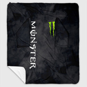Плед с рукавами с принтом MONSTER ENERGY в Ухте, 100% полиэстер | Закругленные углы, все края обработаны. Ткань не мнется и не растягивается. Размер 170*145 | black monster | bmx | claw | cybersport | energy | monster | monster energy | moto | motocross | race | sport | киберспорт | когти | монстер энерджи | монстр | мото | мотокросс | ралли | скейтбординг | спорт | энергия