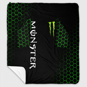Плед с рукавами с принтом MONSTER ENERGY в Ухте, 100% полиэстер | Закругленные углы, все края обработаны. Ткань не мнется и не растягивается. Размер 170*145 | black monster | bmx | claw | cybersport | energy | monster | monster energy | moto | motocross | race | sport | киберспорт | когти | монстер энерджи | монстр | мото | мотокросс | ралли | скейтбординг | спорт | энергия