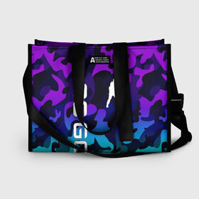 Сумка-шоппер 3D с принтом CS GO в Ухте, 100% полиэстер | застегивается на металлическую кнопку; внутренний карман застегивается на молнию. Стенки укреплены специальным мягким материалом, чтобы защитить содержимое от несильных ударов
 | astralis | awp | counter strike | cs go | cs go global offensive | cs:go | faze clan | hyper beast | team liquid | астралис | кс го | тим ликвид | фейз клан | хайпер бист