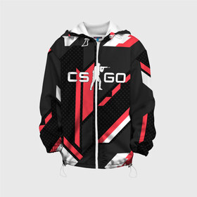 Детская куртка 3D с принтом CS GO CYREX в Ухте, 100% полиэстер | застежка — молния, подол и капюшон оформлены резинкой с фиксаторами, по бокам — два кармана без застежек, один потайной карман на груди, плотность верхнего слоя — 90 г/м2; плотность флисового подклада — 260 г/м2 | Тематика изображения на принте: astralis | awp | counter strike | cs go | cs go global offensive | cs:go | faze clan | hyper beast | team liquid | астралис | кс го | тим ликвид | фейз клан | хайпер бист
