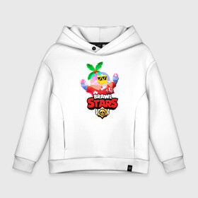 Детское худи Oversize хлопок с принтом BRAWL STARS TROPICAL SPROUT. в Ухте, френч-терри — 70% хлопок, 30% полиэстер. Мягкий теплый начес внутри —100% хлопок | боковые карманы, эластичные манжеты и нижняя кромка, капюшон на магнитной кнопке | Тематика изображения на принте: brawl stars | crow | gale | leon | leon shark | max | mr.p | sally leon | shark | sprout | tara | tropical sprout | virus 8 bit | werewolf leon | акула | берли | бравл старс | ворон | макс | оборотень