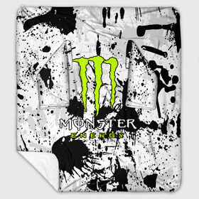 Плед с рукавами с принтом MONSTER ENERGY в Ухте, 100% полиэстер | Закругленные углы, все края обработаны. Ткань не мнется и не растягивается. Размер 170*145 | black monster | bmx | claw | cybersport | energy | monster | monster energy | moto | motocross | race | sport | киберспорт | когти | монстер энерджи | монстр | мото | мотокросс | ралли | скейтбординг | спорт | энергия