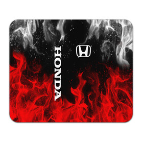 Коврик для мышки прямоугольный с принтом HONDA  в Ухте, натуральный каучук | размер 230 х 185 мм; запечатка лицевой стороны | acura | auto | cr z | honda | honda power | japan | japanese | nsx | sport | авто | автомобиль | автомобильные | акура | бренд | марка | машины | спорт | хонда | япония