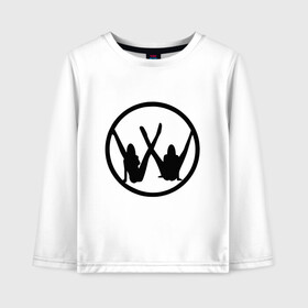 Детский лонгслив хлопок с принтом Volkswagen (Z) в Ухте, 100% хлопок | круглый вырез горловины, полуприлегающий силуэт, длина до линии бедер | amarok | arteon | caravelle | golf | polo | scirocco | teramont | tiguan | touareg | transporter | volkswagen | vw | wv | авто | автомобиль | ам | бренд | карбон | машина | машины | народный автомобиль | фольксваген