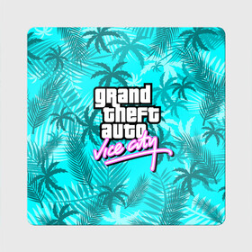 Магнит виниловый Квадрат GTA VICE CITY: в Ухте, полимерный материал с магнитным слоем | размер 9*9 см, закругленные углы | grand theft auto | grove street | grove street 4 life | gta | gta 4 | gta 5 | gta sa | gta v | samp | san andreas | грув стрит | игры | самп | сан андреас