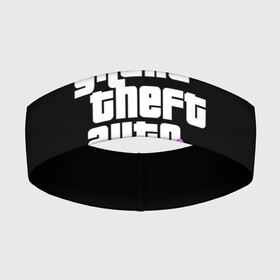 Повязка на голову 3D с принтом GTA VICE CITY | ГТА ВАЙ СИТИ в Ухте,  |  | Тематика изображения на принте: grand theft auto | grove street | grove street 4 life | gta | gta 4 | gta 5 | gta sa | gta v | samp | san andreas | грув стрит | игры | самп | сан андреас