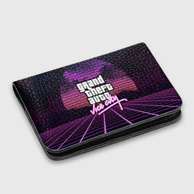 Картхолдер с принтом с принтом GTA VICE CITY в Ухте, натуральная матовая кожа | размер 7,3 х 10 см; кардхолдер имеет 4 кармана для карт; | grand theft auto | grove street | grove street 4 life | gta | gta 4 | gta 5 | gta sa | gta v | gta vice city | neon | samp | san andreas | vice city | грув стрит | игры | неон | самп | сан андреас
