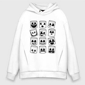 Мужское худи Oversize хлопок с принтом FORTNITE x MARSHMELLO в Ухте, френч-терри — 70% хлопок, 30% полиэстер. Мягкий теплый начес внутри —100% хлопок | боковые карманы, эластичные манжеты и нижняя кромка, капюшон на магнитной кнопке | deadmau5 | fortnite | fortnite 2 | fortnite x маршмелло | ikonik | marshmello | ninja | ninja streamer | raven | travis scott | ворон | иконик | ниндзя | пили | рейвен | трэвис скотт | фортнайт