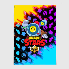 Постер с принтом BRAWL STARS NANI в Ухте, 100% бумага
 | бумага, плотность 150 мг. Матовая, но за счет высокого коэффициента гладкости имеет небольшой блеск и дает на свету блики, но в отличии от глянцевой бумаги не покрыта лаком | bibi | brawl stars | coach mike | crow | gale | leon | leon shark | max | mecha crow | mortis | mr.p | nani | phoenix | sally leon | sandy | spike | sprout | tara | virus 8 bit | werewolf | ворон | оборотень
