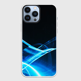 Чехол для iPhone 13 Pro Max с принтом DIGITAL BLUE в Ухте,  |  | Тематика изображения на принте: abstract | abstraction | color | fractal | geometry | paitnt | polygon | polygonal | psy | абстракция | геометрия | краски | неоновые | полигоны | психоделика | фрактал