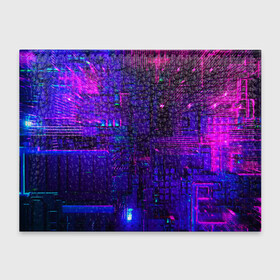 Обложка для студенческого билета с принтом NEON CUBES в Ухте, натуральная кожа | Размер: 11*8 см; Печать на всей внешней стороне | abstract | abstraction | color | fractal | geometry | paitnt | polygon | polygonal | psy | абстракция | геометрия | краски | неоновые | полигоны | психоделика | фрактал