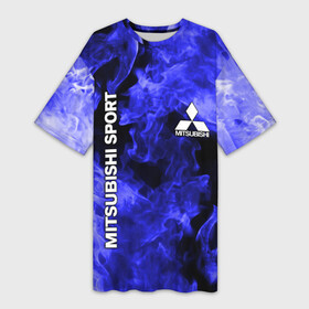 Платье-футболка 3D MITSUBISHI: в Ухте,  |  | mitsubishi | авто | автомобиль | лого | логотип | митсубиси | митсубиши | огонь | пламя | текстура