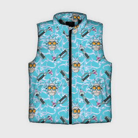 Женский жилет утепленный 3D Рик: в Ухте,  |  | adult swim | cartoon network | rick and morty | vdsvar | рик и морти