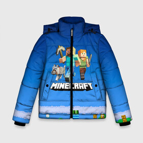 Зимняя куртка для мальчиков 3D Minecraft: в Ухте, ткань верха — 100% полиэстер; подклад — 100% полиэстер, утеплитель — 100% полиэстер | длина ниже бедра, удлиненная спинка, воротник стойка и отстегивающийся капюшон. Есть боковые карманы с листочкой на кнопках, утяжки по низу изделия и внутренний карман на молнии. 
Предусмотрены светоотражающий принт на спинке, радужный светоотражающий элемент на пуллере молнии и на резинке для утяжки | craft | game | mine | minecraft | minecraftmemories | pixel | tnt | twitter | блок | динамит | игра | красный блок | майнкрафт | маркус перссон | пиксель | ремесло | тротил | шахта