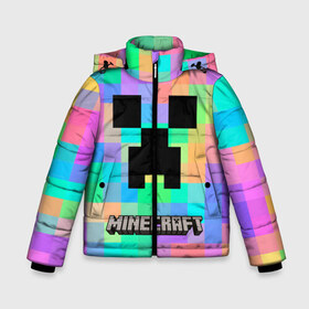 Зимняя куртка для мальчиков 3D Minecraft: в Ухте, ткань верха — 100% полиэстер; подклад — 100% полиэстер, утеплитель — 100% полиэстер | длина ниже бедра, удлиненная спинка, воротник стойка и отстегивающийся капюшон. Есть боковые карманы с листочкой на кнопках, утяжки по низу изделия и внутренний карман на молнии. 
Предусмотрены светоотражающий принт на спинке, радужный светоотражающий элемент на пуллере молнии и на резинке для утяжки | craft | game | mine | minecraft | minecraftmemories | pixel | tnt | twitter | блок | динамит | игра | красный блок | майнкрафт | маркус перссон | пиксель | ремесло | тротил | шахта