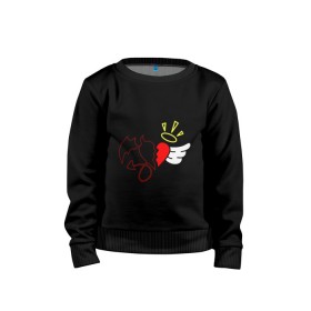 Детский свитшот хлопок с принтом ТИКТОКЕР - PAYTON MOORMEIE. в Ухте, 100% хлопок | круглый вырез горловины, эластичные манжеты, пояс и воротник | payton | payton moormeie | pytn | rose | блогер | знаменитость | пейтон | пейтон моормиер | тиктоенр