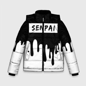 Зимняя куртка для мальчиков 3D SENPAI: в Ухте, ткань верха — 100% полиэстер; подклад — 100% полиэстер, утеплитель — 100% полиэстер | длина ниже бедра, удлиненная спинка, воротник стойка и отстегивающийся капюшон. Есть боковые карманы с листочкой на кнопках, утяжки по низу изделия и внутренний карман на молнии. 
Предусмотрены светоотражающий принт на спинке, радужный светоотражающий элемент на пуллере молнии и на резинке для утяжки | kanojo | notice me | senpai | аниме | девушка | кохай | манга | сёдзё | семпай | сенпай