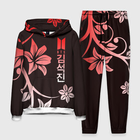 Мужской костюм 3D (с толстовкой) с принтом BTS в Ухте,  |  | Тематика изображения на принте: bangtan | bighit | boy | fake love | j hope | jimin | jin | jungkook | korea | kpop | live | luv | mic drop | rm | suga | v | with | бтс | кей | поп