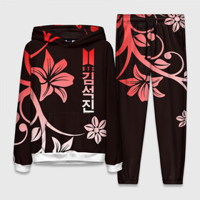 Женский костюм 3D (с толстовкой) с принтом BTS в Ухте,  |  | bangtan | bighit | boy | fake love | j hope | jimin | jin | jungkook | korea | kpop | live | luv | mic drop | rm | suga | v | with | бтс | кей | поп