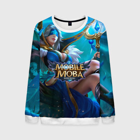 Мужской свитшот 3D с принтом mobile legends в Ухте, 100% полиэстер с мягким внутренним слоем | круглый вырез горловины, мягкая резинка на манжетах и поясе, свободная посадка по фигуре | Тематика изображения на принте: 5v5 | dota | game | heroes | legends | moba | mobile | mobile legends | mobile moba | pubg | pvp | герои | дети | для женщин | для мужчин | дота | игра | легенда | моба | мобла