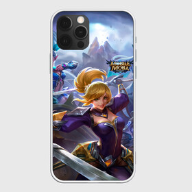Чехол для iPhone 12 Pro mobile legends: в Ухте, силикон | область печати: задняя сторона чехла, без боковых панелей | 5v5 | dota | game | heroes | legends | moba | mobile | mobile legends | mobile moba | pubg | pvp | герои | дети | для женщин | для мужчин | дота | игра | легенда | моба | мобла