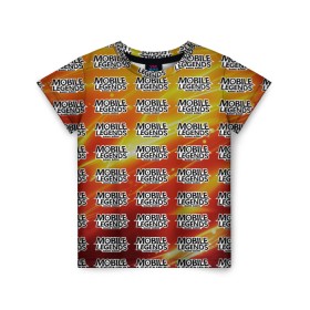 Детская футболка 3D с принтом mobile legends в Ухте, 100% гипоаллергенный полиэфир | прямой крой, круглый вырез горловины, длина до линии бедер, чуть спущенное плечо, ткань немного тянется | Тематика изображения на принте: 5v5 | dota | game | heroes | legends | moba | mobile | mobile legends | mobile moba | pubg | pvp | герои | дети | для женщин | для мужчин | дота | игра | легенда | моба | мобла