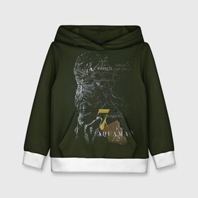 Детская толстовка 3D с принтом AQUAMAN в Ухте, 100% полиэстер | двухслойный капюшон со шнурком для регулировки, мягкие манжеты на рукавах и по низу толстовки, спереди карман-кенгуру с мягким внутренним слоем | aquaman | atlanna | atlantean soldier | black manta | brine king | mera | orm | vdgerir | аквамен | аквамэн | артур карри | атланта | мера