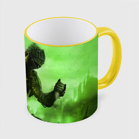 Кружка с полной запечаткой DARK SOULS: в Ухте, керамика | ёмкость 330 мл | dark | dark souls | demon souls | knight | praise the sun | дарк соулс | демон соулс | игры | рыцарь | темные души | тьма