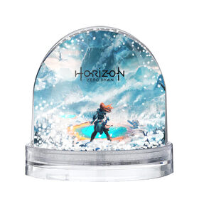 Снежный шар с принтом HORIZON ZERO DAWN в Ухте, Пластик | Изображение внутри шара печатается на глянцевой фотобумаге с двух сторон | 