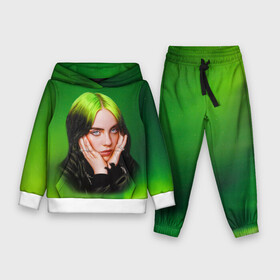 Детский костюм 3D (с толстовкой) Billie Eilish | Билли Айлиш: в Ухте,  |  | bad | bill | billie | eil | eili | eilish | guy | music | not my | not my responsibility | ocean | айлиш | айлишь | беляш | бил | билли | музыка | музыкант | певица | эйл | эйли | эйлиш | эйлишь