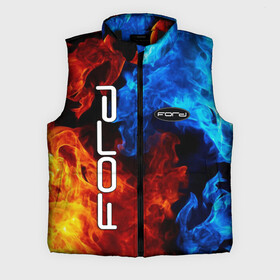 Мужской жилет утепленный 3D с принтом FORD в Ухте,  |  | ford | авто | автомобиль | битва огней | логотип | марка | машина | надпись | огонь | текстура | форд