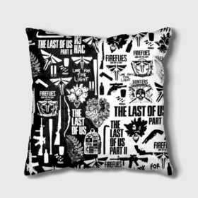 Подушка 3D с принтом THE LAST OF US 2 в Ухте, наволочка – 100% полиэстер, наполнитель – холлофайбер (легкий наполнитель, не вызывает аллергию). | состоит из подушки и наволочки. Наволочка на молнии, легко снимается для стирки | cicadas | fireflies | naughty dog | the last of us | the last of us part 2 | tlou | tlou2 | джоэл | последние из нас | цикады | элли
