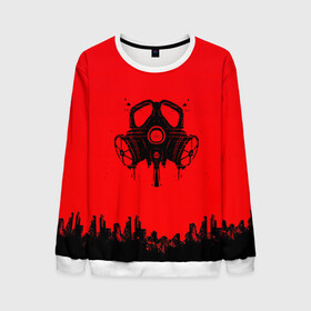 Мужской свитшот 3D с принтом cs go в Ухте, 100% полиэстер с мягким внутренним слоем | круглый вырез горловины, мягкая резинка на манжетах и поясе, свободная посадка по фигуре | counter strike | cs go | cs:go | esport | faze clan | game | geometry | texture | геометрия | игра | киберспорт | кс го | кс гоу | текстура | фазе клан