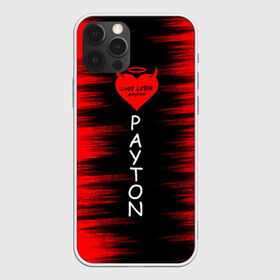 Чехол для iPhone 12 Pro Max с принтом Payton в Ухте, Силикон |  | Тематика изображения на принте: love | moormeier | payton | блоггер | блогер | дьявол | мумайер | мурмаер | мурмайер | пайтон | пейтон | пэйтон | сердце | танцы | тик ток