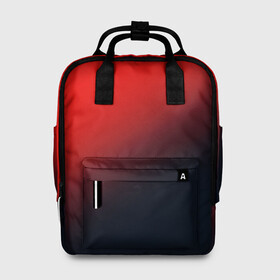 Женский рюкзак 3D с принтом RED в Ухте, 100% полиэстер | лямки с регулируемой длиной, сверху ручки, чтобы рюкзак нести как сумку. Основное отделение закрывается на молнию, как и внешний карман. Внутри два дополнительных кармана, один из которых закрывается на молнию. По бокам два дополнительных кармашка, куда поместится маленькая бутылочка
 | gradient | summer | textures | tie dye | абстракт | градиент | красная | лето | переход | радуга | тай дай | текстура | текстуры | хиппи | цвета