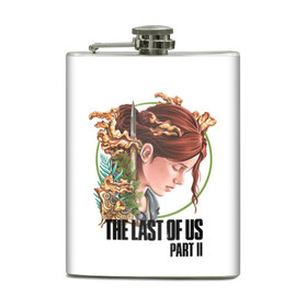 Фляга с принтом The Last of Us Part II Ellie в Ухте, металлический корпус | емкость 0,22 л, размер 125 х 94 мм. Виниловая наклейка запечатывается полностью | ellie | ellie williams | post apocalypse | the last of us 2 | the last of us part ii | tlou | tlou2 | одни из нас | одни из нас 2 | одни из нас часть ii | постапокалипсис | элли | элли уильямс