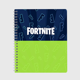 Тетрадь с принтом FORTNITE ФОРТНАЙТ в Ухте, 100% бумага | 48 листов, плотность листов — 60 г/м2, плотность картонной обложки — 250 г/м2. Листы скреплены сбоку удобной пружинной спиралью. Уголки страниц и обложки скругленные. Цвет линий — светло-серый
 | ajhnyfqn | battle | epic | fort | fortnite | game | games | lama | mobile | nite | online | pubg | royale | season | ащкетшеу | битва | игра | игры | королевская | лама | найт | онлайн | пабг | сезон | форт | фортнайт | эпик