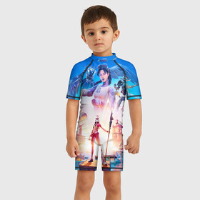 Детский купальный костюм 3D FORTNITE 3 СЕЗОН: в Ухте, Полиэстер 85%, Спандекс 15% | застежка на молнии на спине | deadmau5 | fortnite | fortnite 2 | fortnite x маршмелло | ikonik | marshmello | ninja | ninja streamer | raven | travis scott | ворон | иконик | ниндзя | пили | рейвен | трэвис скотт | фортнайт