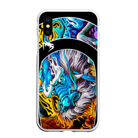 Чехол для iPhone XS Max матовый с принтом Venum в Ухте, Силикон | Область печати: задняя сторона чехла, без боковых панелей | boxing | gym | mma | muay | thai | venum | единоборства | спорт